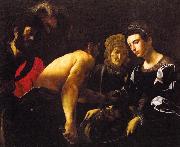 CARACCIOLO, Giovanni Battista Salome g oil on canvas